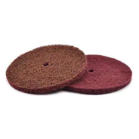 Superior Abrasives Superior Abrasives S Cond HS Satin Disc 1/2" Hole 6" Aluminum Oxide Medium 34470